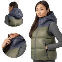 ЖЕНСКИЙ ЖИЛЕТ С РУКАВАМИ И КАПЮШОНОМ 4F СПОРТИВНЫЙ ЖИЛЕТ НА ПУХЕ Размер S