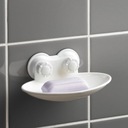 НАСТЕННАЯ МЫЛЬНИЦА ДЛЯ КУСОЧНОГО МЫЛА, ПРИСОСКА