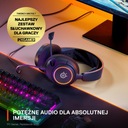 Káblové slúchadlá s mikrofónom SteelSeries Arctis Nova 3 - čierna Konštrukcia uzavretá