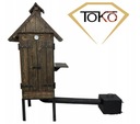 Садовая коптильня TOKO с эффектом старой доски ПОЛНЫЙ КОМПЛЕКТ