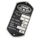 ТАБЛИЧКА JAWA 50 JAWKA SPORT MUSTANG