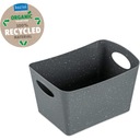 KOSZYK POJEMNIK ŁAZIENKOWY 1 L SZARY KOZIOL BOXXX