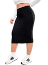 SHEIN PLUS SIZE ЮБКА-КАРАНДАШ, ЧЕРНАЯ, ВЕС 50