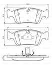 ZAPATAS DE FRENADO PARTE DELANTERA BOSCH 0 986 494 015 