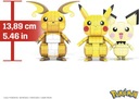 Mega Pokémon Pikachu Evolution Stavebnica Vek dieťaťa 7 rokov +