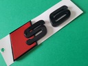 EMBLEMA PARA AUDI S6 BLACK GLOSSY 