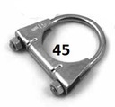 ЗАЖИМ, ХОМУТ, ЗАЖИМ, M8x45
