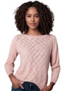 MIĘCIUTKI AŻUROWY SWETER OVERSIZE 998a
