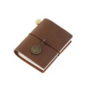 Мини-блокнот Fromthenon Traveler's Notebook с отрывными листами, верхний слой из телячьей кожи