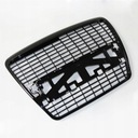 AUDI A6 C6 GRILLE CENTRAL RADIATOR GRILLE BLACK RS LOOK 