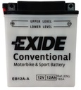 Мотоциклетный аккумулятор Exide EB12A-A YB12A-A 12Ач 165А