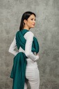 Плетеный шарф LennyLamb - Изумрудный