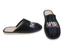 Мужские кожаные тапочки NASA с вышивкой Женские 43