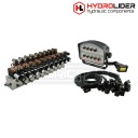 РОЗПОДІЛЮВАЧ ГИДРАВЛІЧНИЙ ЕЛЕКТРИЧНИЙ CETOP 50L 9 SEK 24V + ПАНЕЛЬ HYDROLIDER  (17549784996) фото min 9