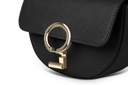 Dámska kožená kabelka Vera Pelle Gusto čierna Ďalšie vlastnosti vrecko na telefón