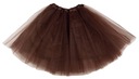 Юбка для юбки из тюля 50 см коричневые