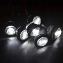 30X ЛАМПОЧКИ ФАРИ ГАБАРИТНІ OBRYSOWKI 3 LED (СВІТЛОДІОД) 12V 24V  фото 14