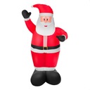 НАДУВНОЕ РОЖДЕСТВЕНСКОЕ УКРАШЕНИЕ САНТА СВЕТОДИОДНОЕ УКРАШЕНИЕ ДЛЯ САДА XL 150 см