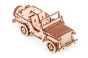 Drevené puzzle 3D Jeep Hmotnosť (s balením) 0.6 kg