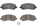 PADS BRAKE FRONT CHRYSLER SEBRING 07- CITROE 