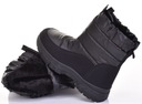 ЖЕНСКИЕ ЗИМНИЕ БОТИНКИ ДЛЯ МОРОЗНОГО СНЕГА, ЧЕРНЫЕ