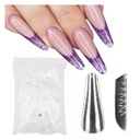 Двойные формы для геля, пакетик 12 шт COFFIN COFFIN