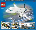 LEGO City Samolot pasażerski 60367 + PREZENT Płeć chłopcy dziewczynki