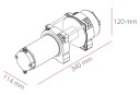 WYCIAGARKA ELECTRICAL DRAGON WINCH DWH 3000 HD CABLE STABLE HIGHLANDER  photo 6
