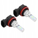 2X ЛАМПОЧКА СВЕТОДИОДНЫЕ H8/H11 80W 8000K СИНИЕ  фото 12