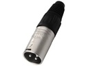 MONACOR NC-3MX — штекер NEUTRIK XLR, 3-контактный