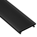 Klosz do profil aluminiowy LED a b c d g y z 1m czarny