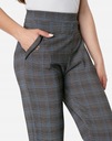 Элегантные деловые женские брюки-сигареты, высокая талия 9665-3 5XL/6XL