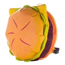 Držiak na tašku batohu Cheeseburger na každodenné nosenie Dominujúca farba prehľadná