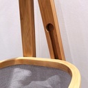 POLICA REGÁL ORGANIZER LOFT bambus skladací Hĺbka nábytku 44 cm