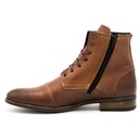 Мужские кожаные ботинки челси 287D ŚW коричневый 44