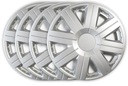 16-дюймовые колпаки Cosmos Silver, набор из 4 штук серебристого цвета, универсальные для дисков