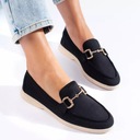 Замшевые туфли, черные, R:36