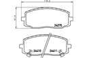 ZAPATAS DE FRENADO MINTEX 581010XA01 581010XA10 5810 