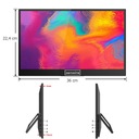 Портативный монитор Портативный ноутбук USB-C Full HD IPS HDMI Zenwire 15 8 дюймов