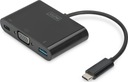 Адаптер Digitus USB-C VGA
