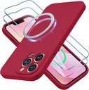 МАТОВЫЙ ЧЕХОЛ MAGSAFE для IPHONE 13 PRO MAX + СТЕКЛО