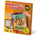 Umelecká KONVEXNÁ SADA NA MALIARSTVO Maľovanie v 3D ZOO LEV Zvieratko Značka Mirage Hobby