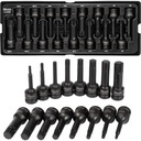 УДАРНАЯ НАСАДКА ДЛЯ НАСАДКИ 1/2 ФУТА, 16 ЭЛЕМЕНТОВ.