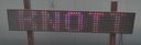 Светодиодный рекламный дисплей 150x25 RGB цвета