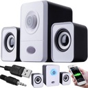 КОМПЬЮТЕР ДИНАМИКИ НОУТБУК ПК ТВ 2.1 СВЕТОДИОДНАЯ ПОДСВЕТКА USB 5 Вт САБВУФЕР