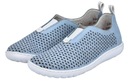 Rieker 52866-10 37 niebieskie buty tenisówki mokasyny Wzór dominujący bez wzoru