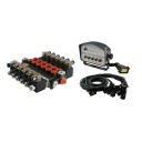 РОЗПОДІЛЮВАЧ ГИДРАВЛІЧНИЙ ЕЛЕКТРИЧНИЙ 6 SEK 40L 12V + ПАНЕЛЬ STER. BADESTNOST  (17550260337) фото min 7