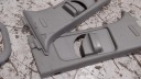 MERCEDES C-KLASA W204 RESTYLE UNIVERSAL CEILING RACKS RACK CLADDING  photo 12