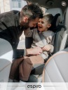 Автокрісло I-SIZE ISOFIX 15-36 кг R129 100-150 см THETA з тримачем ESPIRO