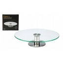 ВРАЩАЮЩАЯСЯ СТЕКЛЯННАЯ ТАРЕЛКА ДЛЯ ТОРТА ВАВИ ТОРТ 30 СМ СОЛНЦЕ